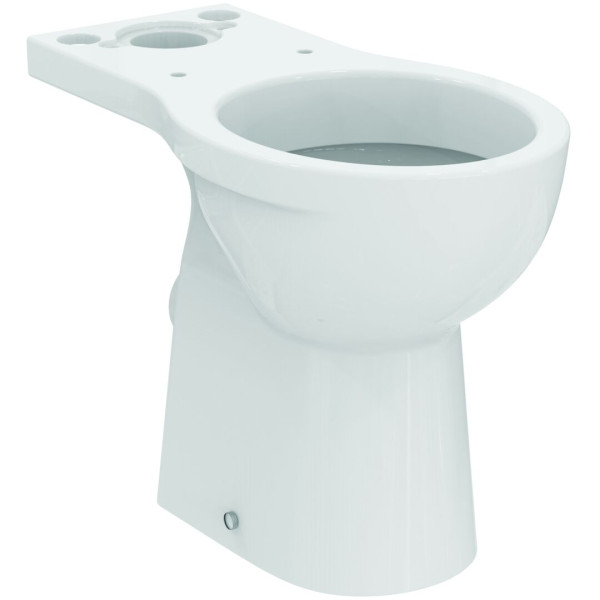 IS W328901 Eurovit Rimless Унитаз напольный, увеличенной высоты (для инвалидов), с крепежом. Фото 1