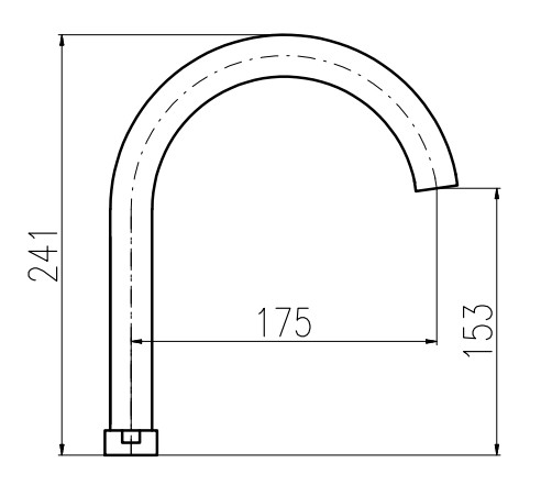 Излив для смесителя Rav Slezak SR0107. Фото 2