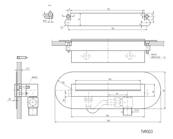 Излив для смесителя Rav Slezak TVR003. Фото 2