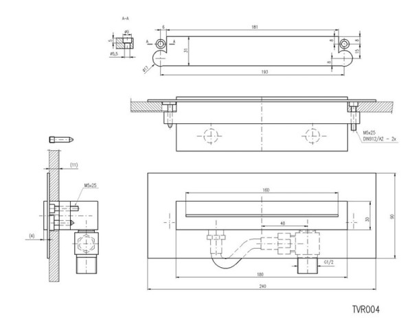 Излив для смесителя Rav Slezak TVR004. Фото 2
