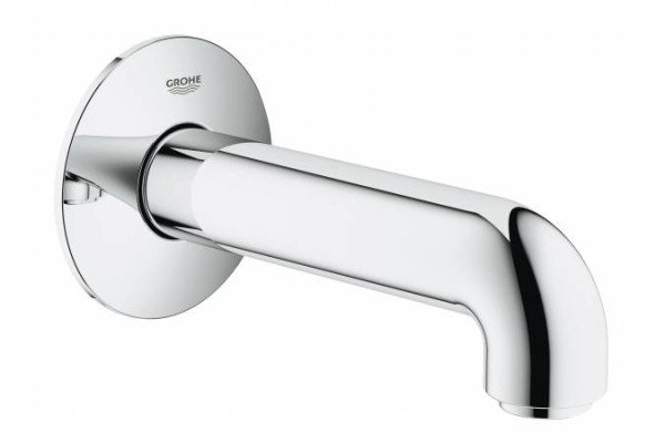Излив для ванны GROHE BauClassic, настенный, хром (13258000). Фото 1
