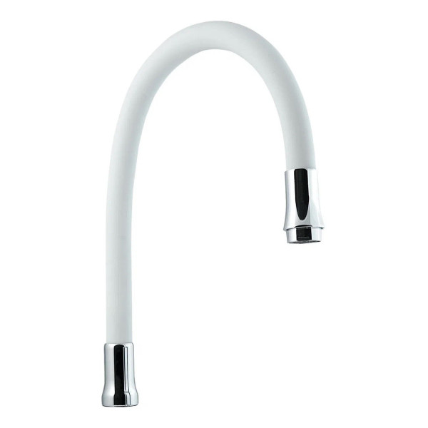 Излив гибкий Славен СЛ-ЗП-098, белый. Фото 1