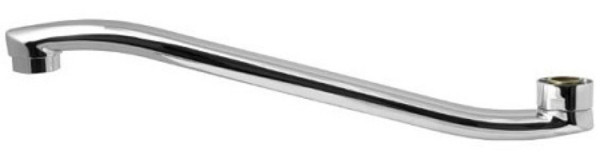 Излив изогнутый.,дл.300мм, арт.ESPW300L. Фото 1