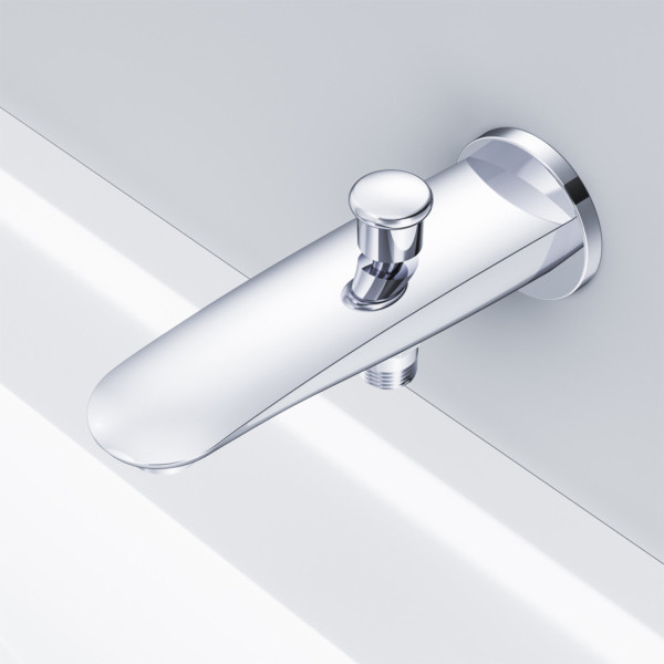 Излив на ванну с переключателем на душ. Фото 5