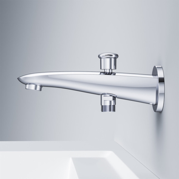 Излив на ванну с переключателем на душ. Фото 6