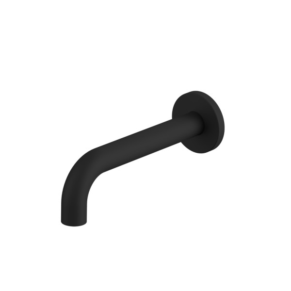 Излив настенный WHITECROSS Y1200BL (черный мат). Фото 1