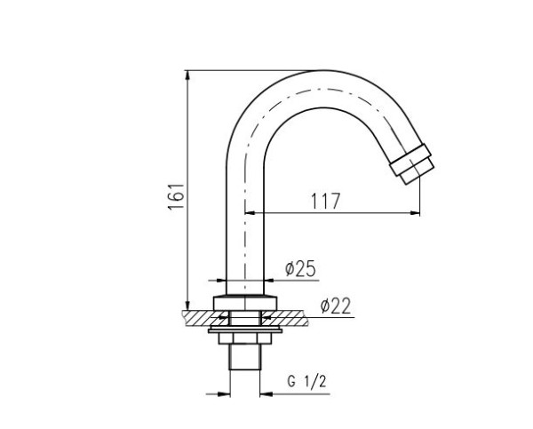Излив Rav Slezak VOD6201. Фото 2
