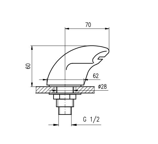 Излив Rav Slezak VOD7001SM. Фото 2