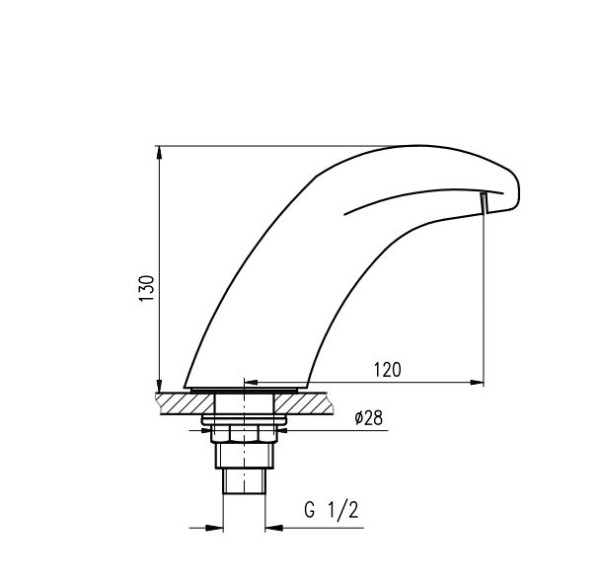 Излив Rav Slezak VOD7101. Фото 2