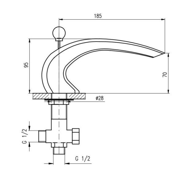 Излив Rav Slezak VOD7200. Фото 2