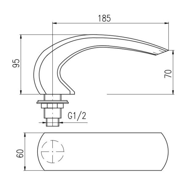 Излив Rav Slezak VOD7201. Фото 2