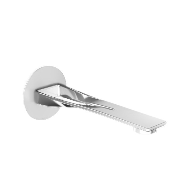 Излив Webert One-B AC1039741, белый/сталь. Фото 1