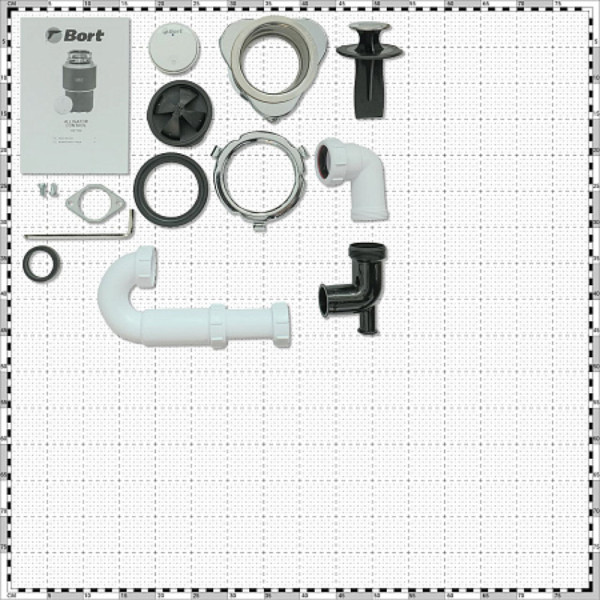 Измельчитель пищевых отходов BORT Alligator Control. Фото 7