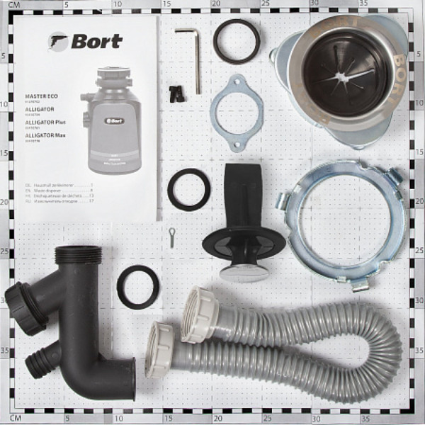 Измельчитель пищевых отходов BORT Alligator Max. Фото 3