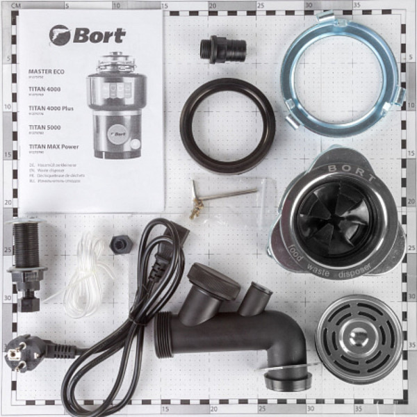 Измельчитель пищевых отходов BORT TITAN 4000 Plus. Фото 2