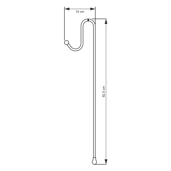 K-1133 Держатели для 3-х навесных полок. Фото 3