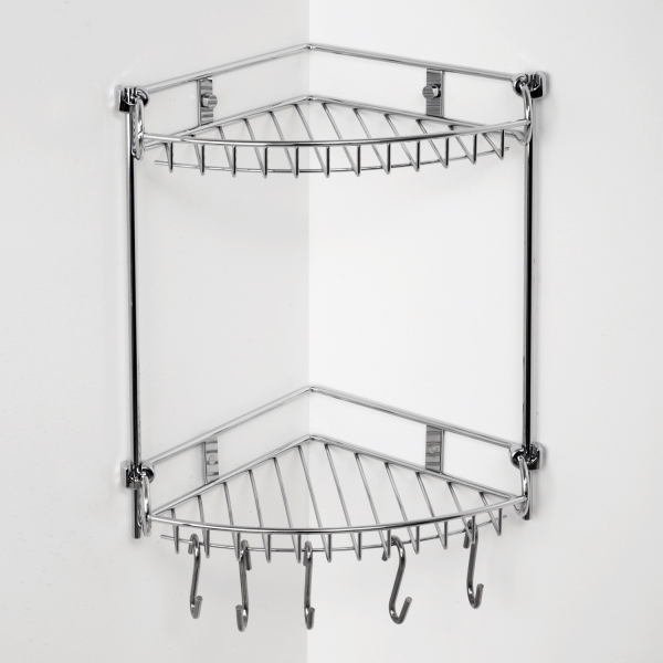 K-1222 Полка металлическая двойная. Фото 2