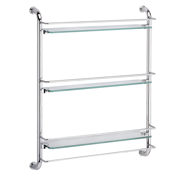 K-2033 Полка стеклянная тройная. Фото 1