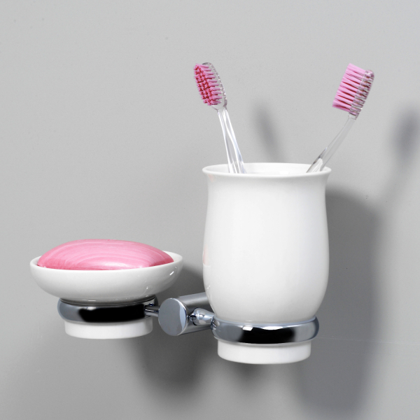 K-24226 Держатель стакана и мыльницы. Фото 1