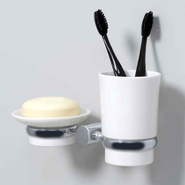 K-28226 Держатель стакана и мыльницы. Фото 1