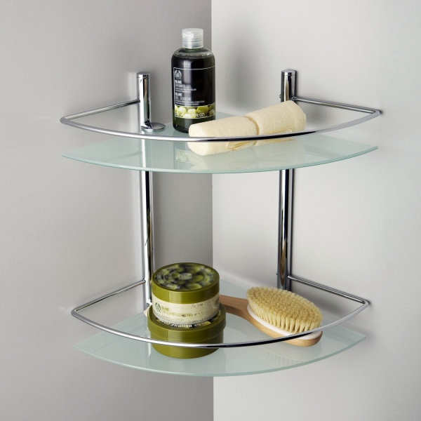 K-3122 Полка стеклянная двойная. Фото 4