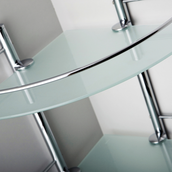 K-3133 Полка стеклянная тройная. Фото 2