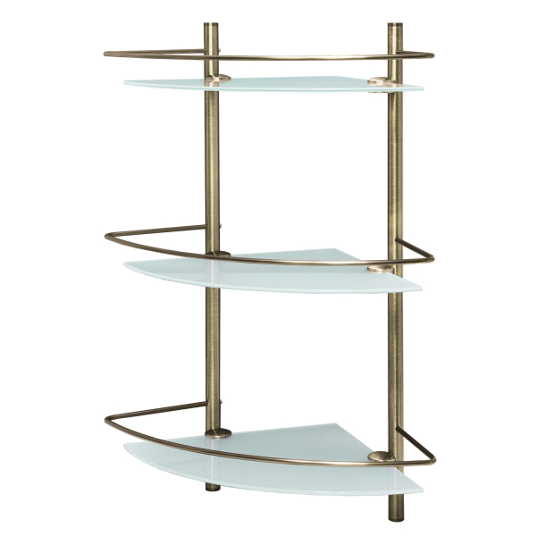 K-3533 Полка стеклянная тройная. Фото 1