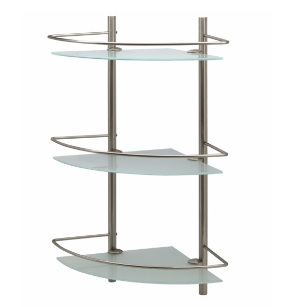 K-3733 Полка стеклянная тройная. Фото 1