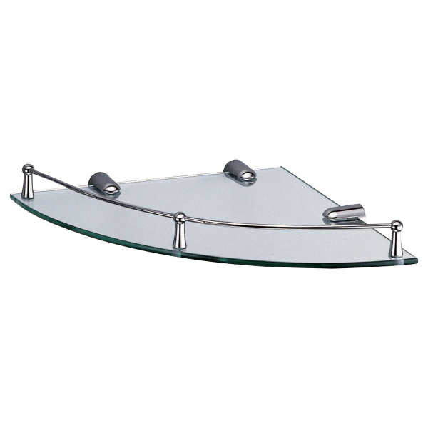 K-544 Полка стеклянная угловая. Фото 1