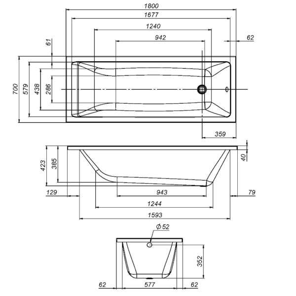 Каркас для ванны 180х70 см. Фото 2