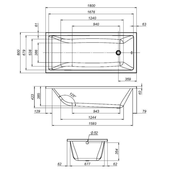 Каркас для ванны 180х80 см. Фото 2