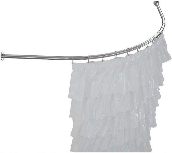 Карниз для ванны Aquanet Fregate полукруглый 120х120. Фото 1