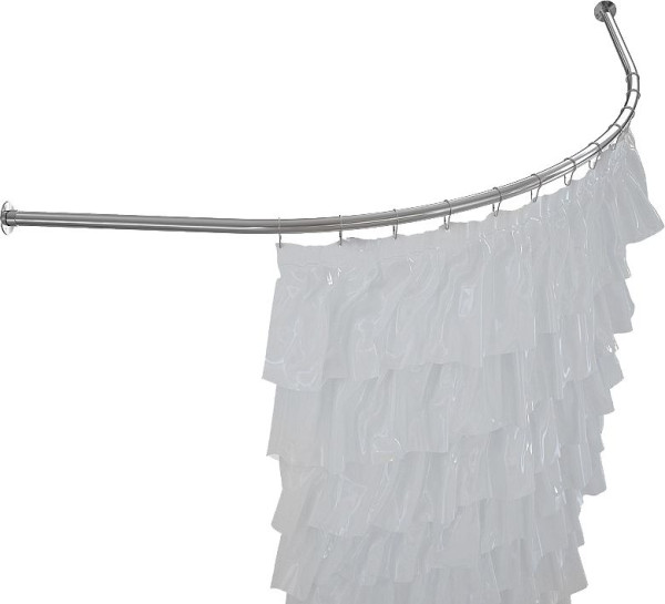 Карниз для ванны Aquanet Graciosa полукруглый 150х90. Фото 1