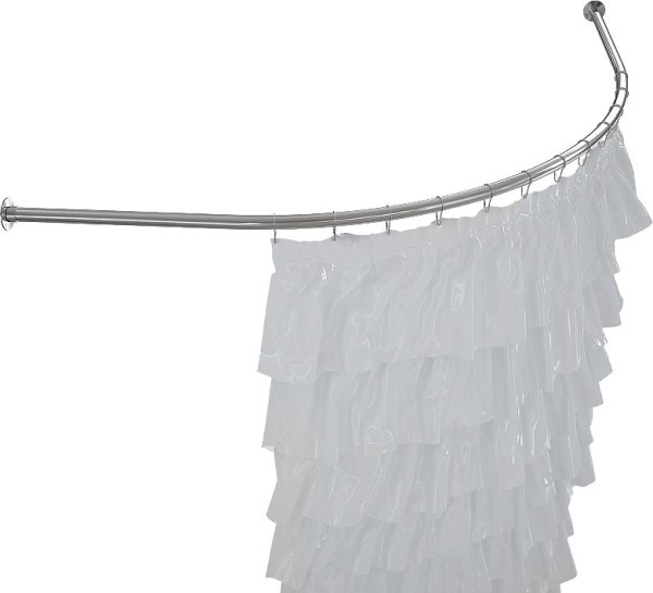 Карниз для ванны Aquanet Malta полукруглый 150х150. Фото 1