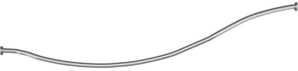 Карниз для ванны Aquanet Palma полукруглый 170х90х60. Фото 1