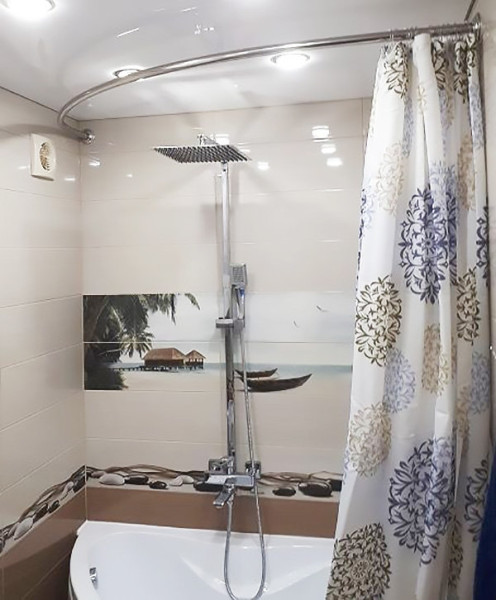 Карниз для ванны дуга 1350*1350 (для ванны Галатея). Фото 2