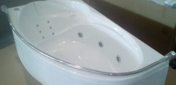 Карниз для ванны дуга 1600*750 (для ванны Пандора). Фото 5