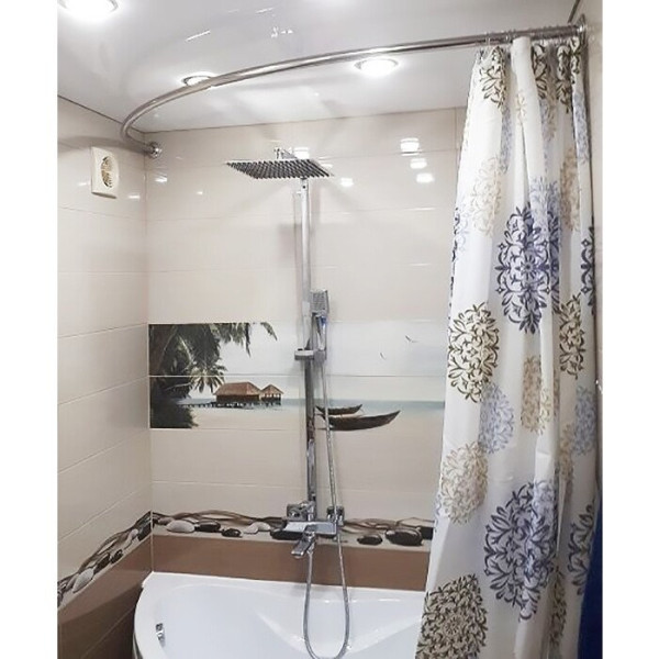 Карниз для ванны дуга 1700*900 (для ванны Дива). Фото 3