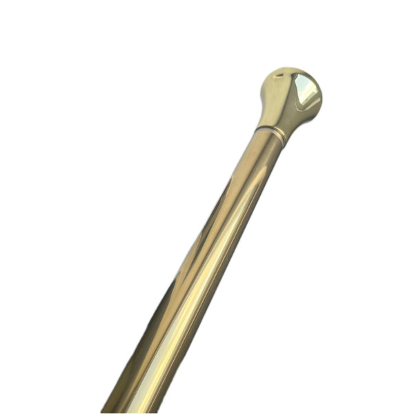 Карниз телескопический для ванной Savol SK-1120B, золото. Фото 1