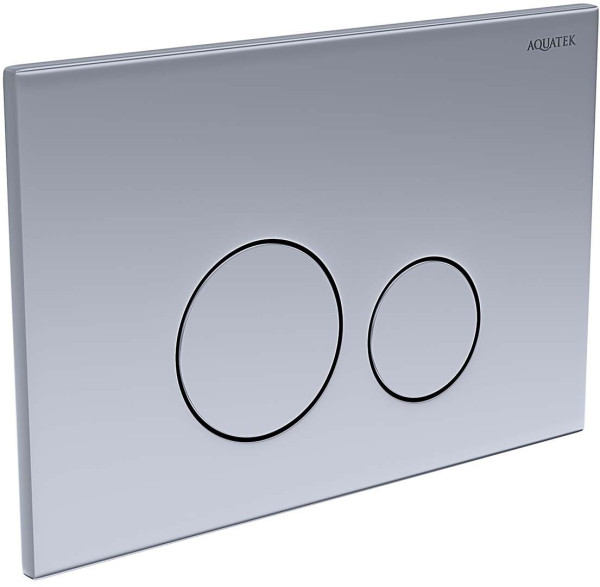 KDI-0000036 (023A) Панель смыва нержавеющая сталь (клавиши круглые). Фото 1