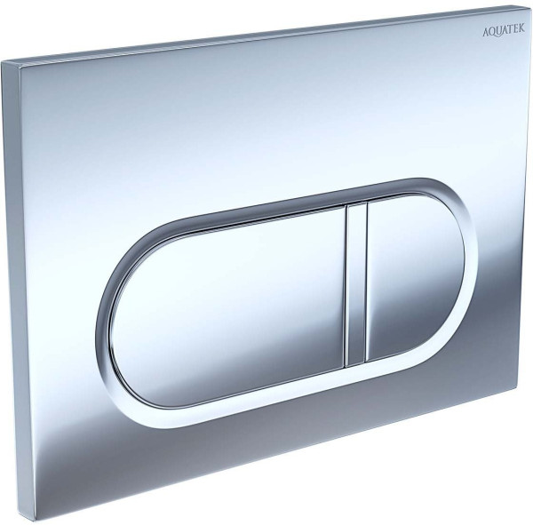 KDI-0000043 (016B) Панель смыва Хром глянец (клавиши прямоугольные). Фото 2