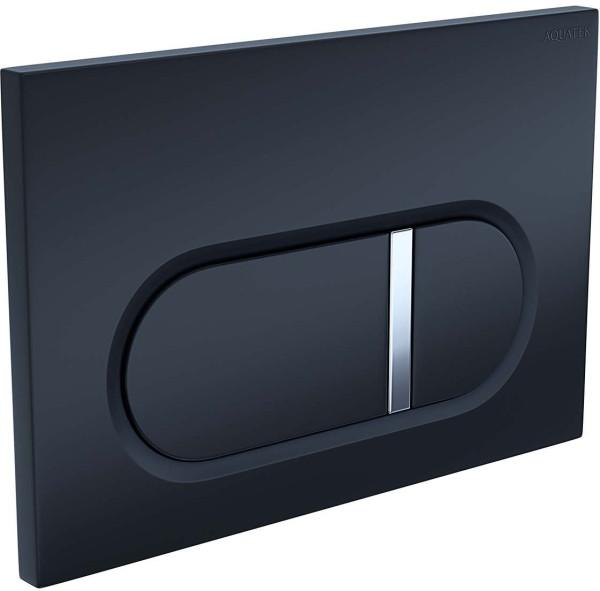 KDI-0000045 (016D) Панель смыва Черная (клавиши прямоугольные). Фото 2