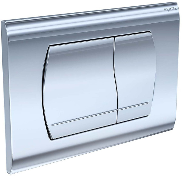 KDI-0000047 (021B) Панель смыва Хром глянец (клавиши прямоугольные). Фото 3