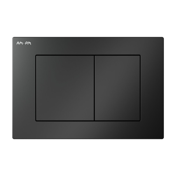 Клавиша для инсталляции, механическая, пластик, черный матовый. Фото 6