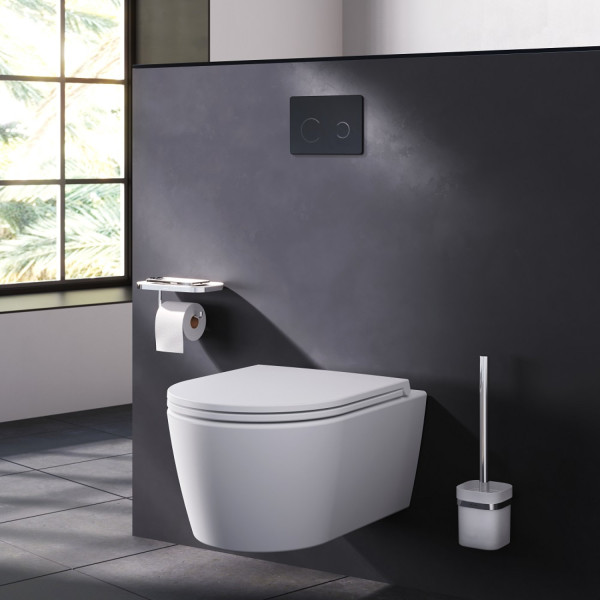 Клавиша для инсталляции Touchless Pro, сенсорная бесконтактная, стекло. Фото 2