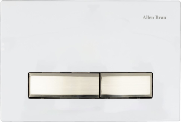 Клавиша смыва Allen Brau Fantasy 9.20004.20 белый глянец. Фото 1