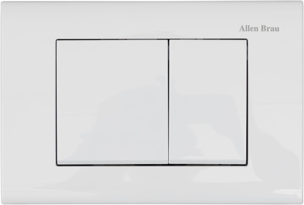 Клавиша смыва Allen Brau Liberty 9.20002.20 белый глянец. Фото 1