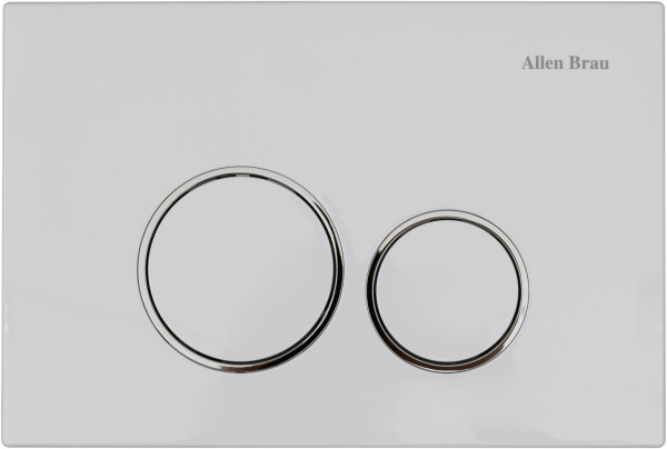 Клавиша смыва Allen Brau Priority 9.20001.20 белый глянец. Фото 1