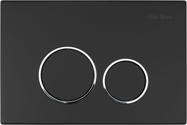 Клавиша смыва Allen Brau Priority 9.20001.31 черный матовый. Фото 1