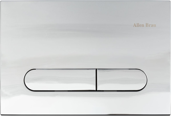 Клавиша смыва Allen Brau Project Color 9.2PR01.00 хром матовый. Фото 1